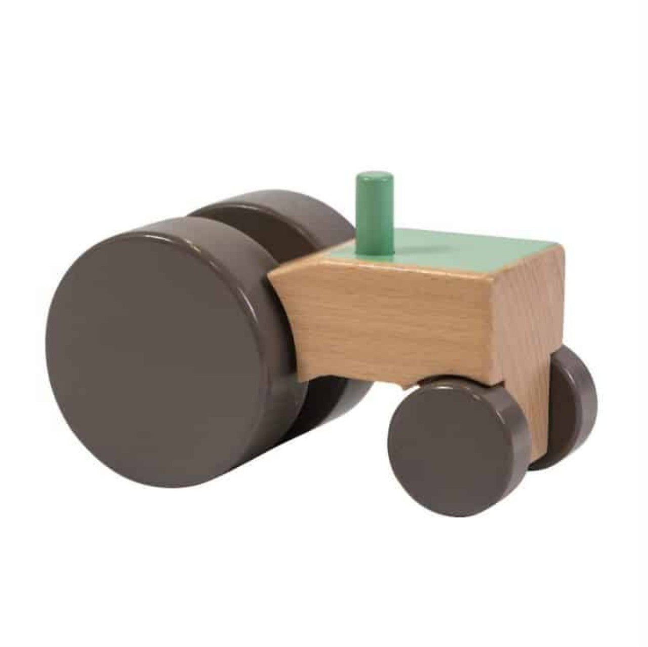 Trattore in legno Sebra verde