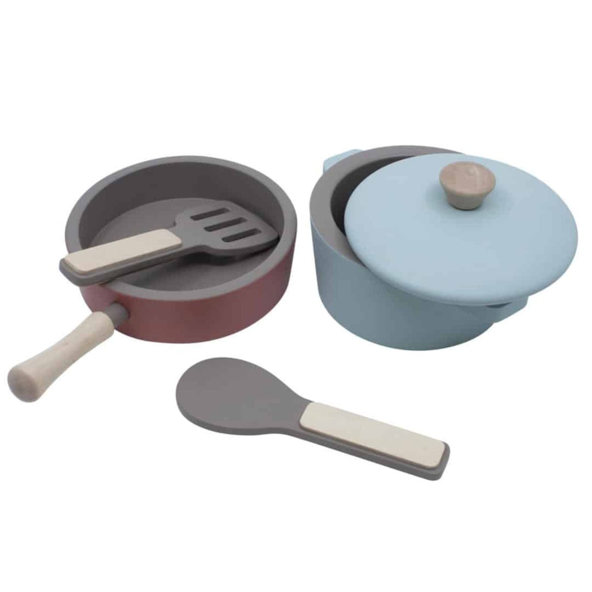 Sebra Food, wooden kitchen utensils warm gray