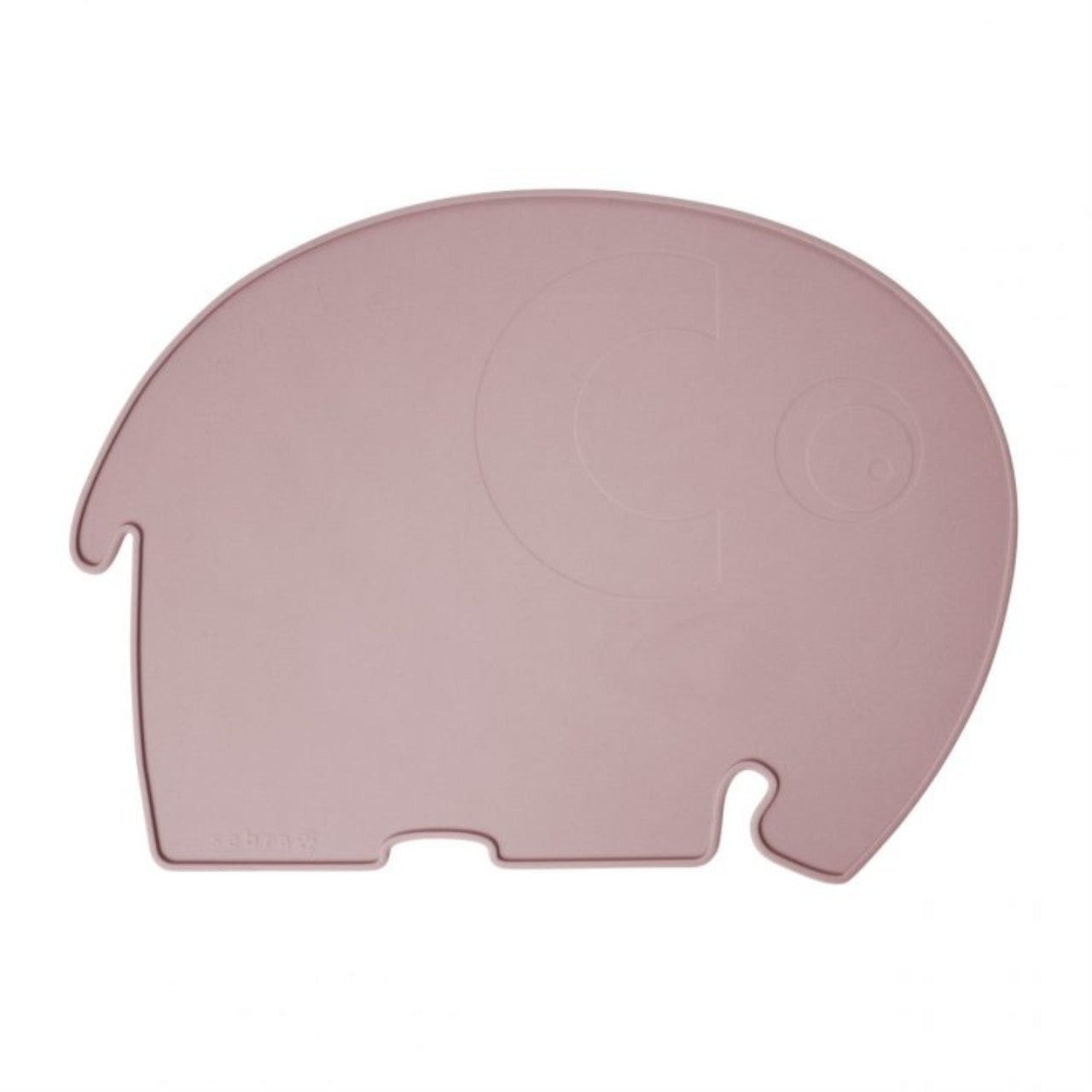 Sebra Set de table en silicone Eléphant Vintage Rose