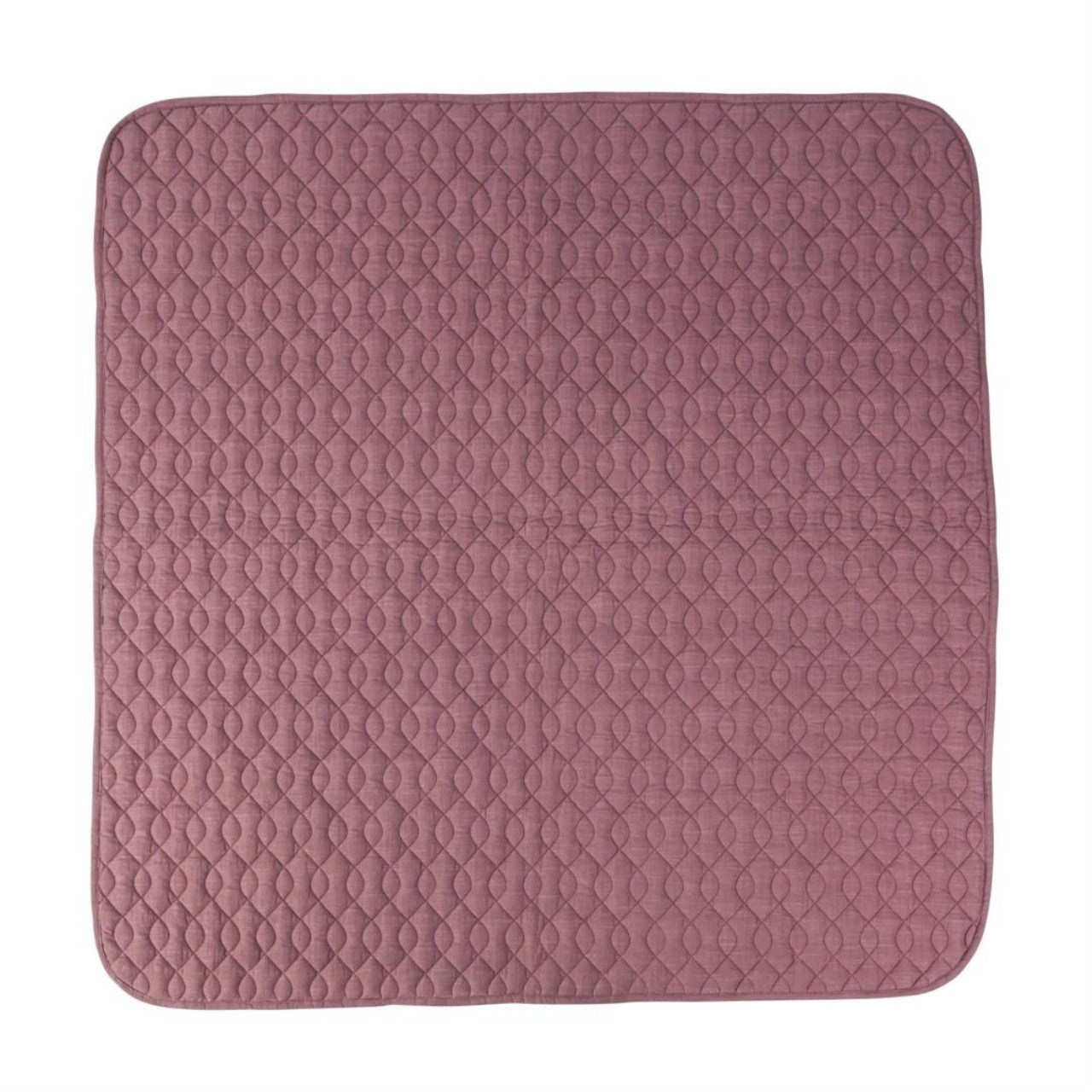 Coperta Sebra, trapuntata, rosa scuro
