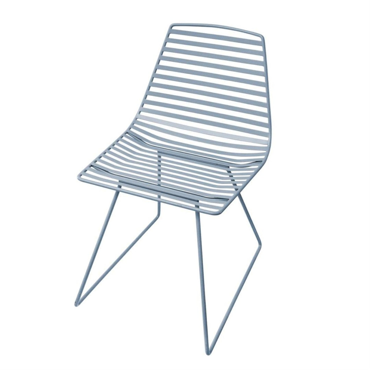 Sebra Me-Sit metal chair large cloud blue