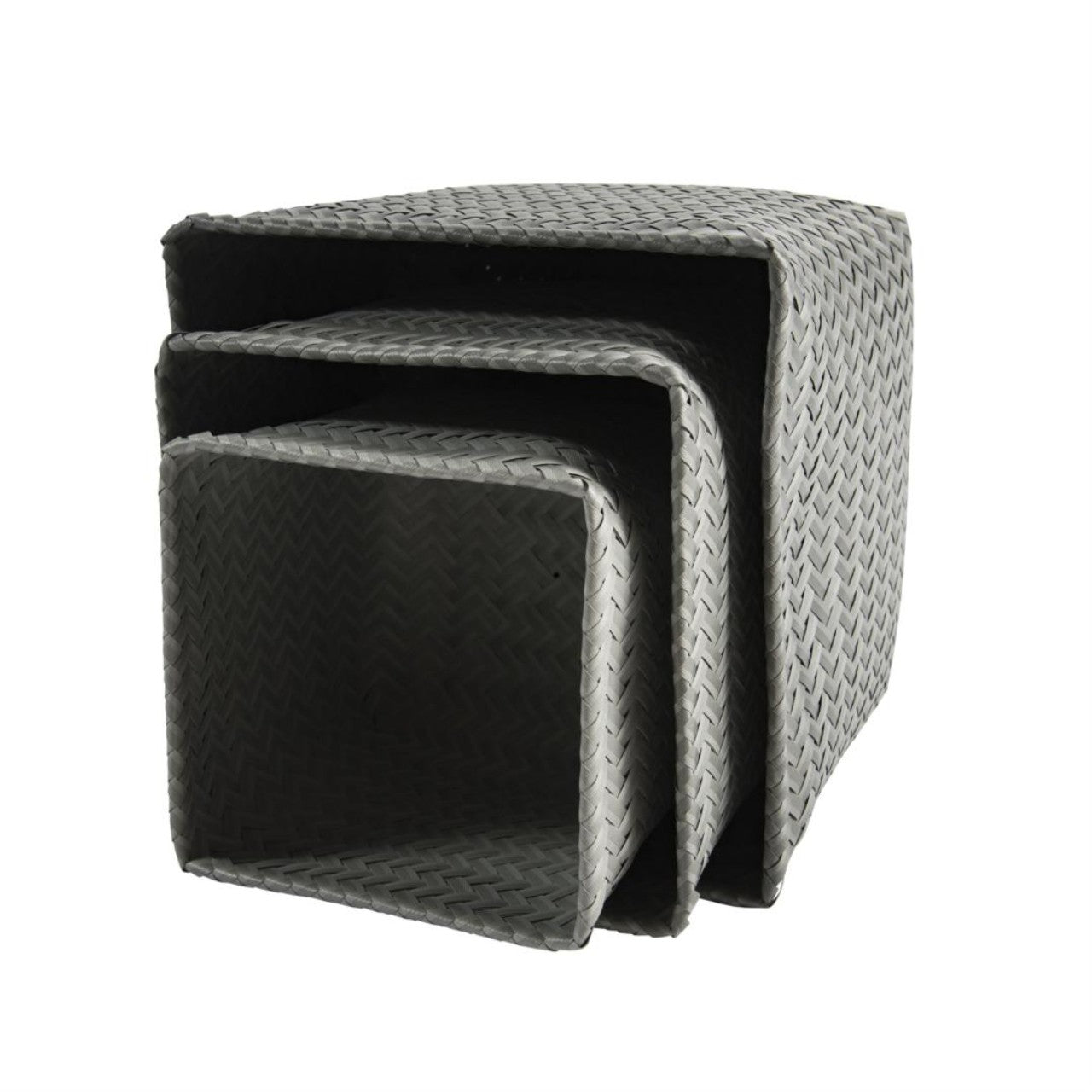 Sebra Korb, 3-in-1 3er Set Grau