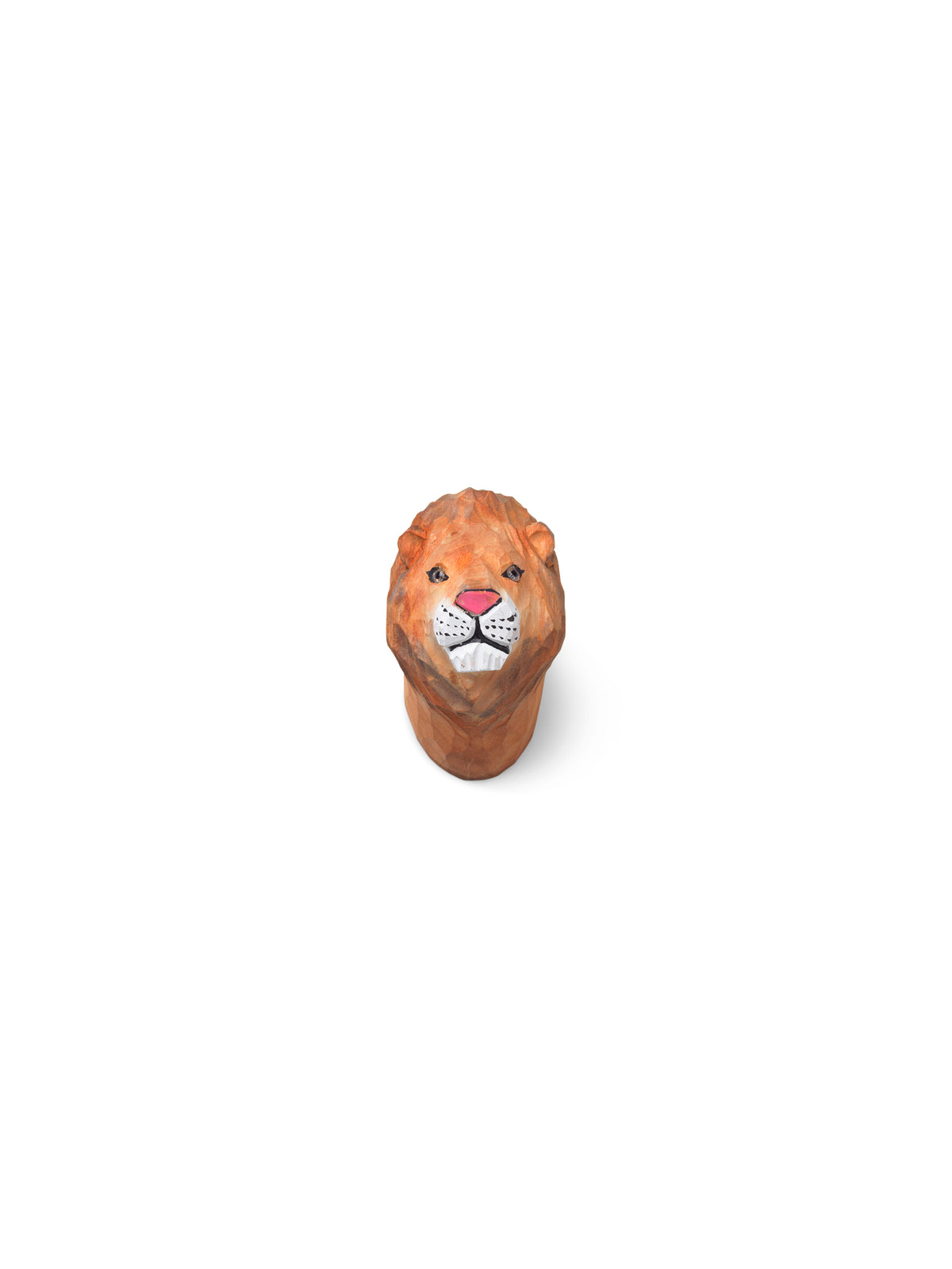 Ferm Living Animal Hand-carved hook - Lion