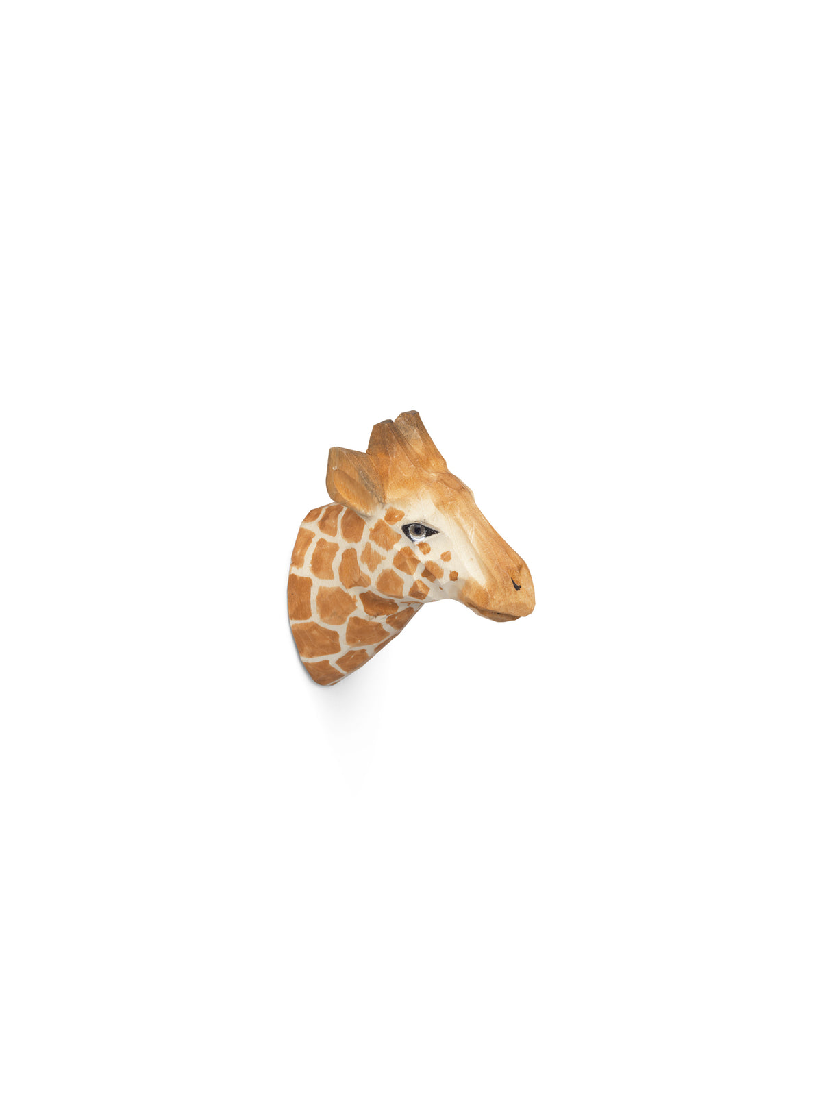 Ferm Living Animal Hand-carved Haken - Giraffe