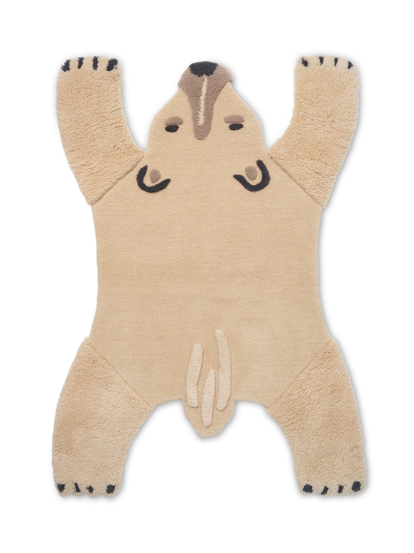 Ferm Living Animal Tufting-Teppich - Polar Bear