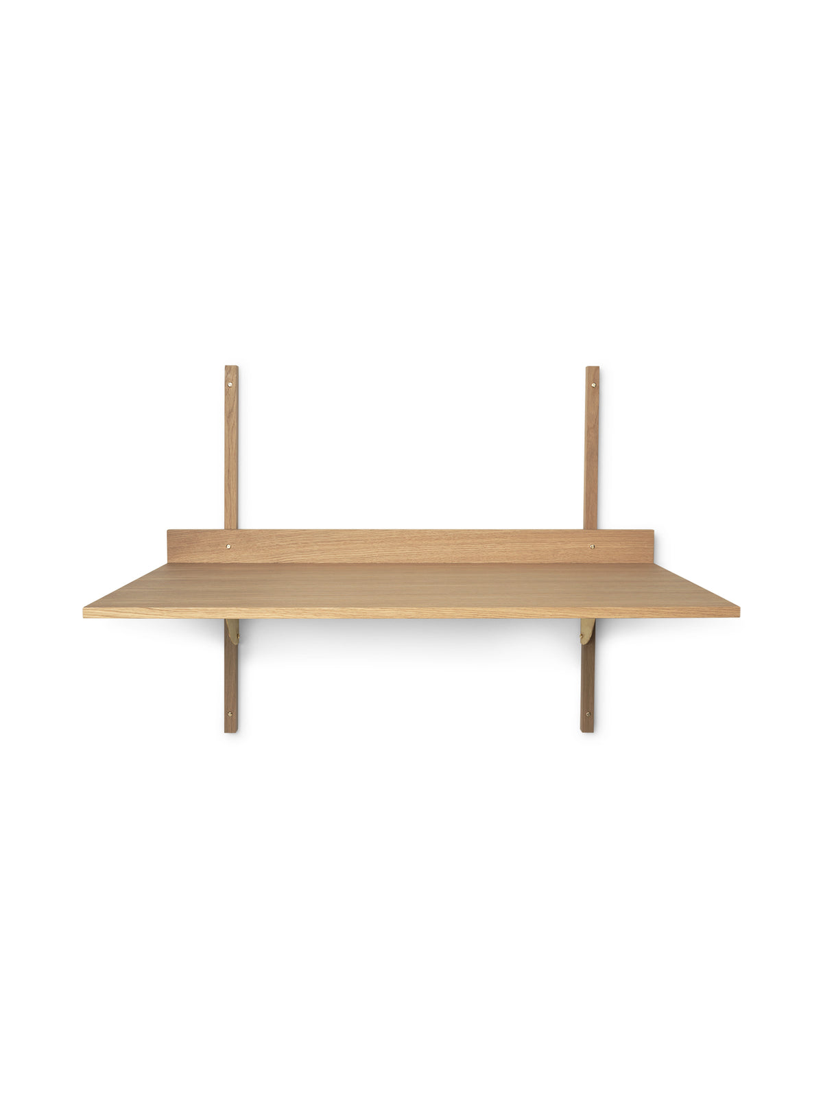 Ferm Living Sector Schreibtisch - Oak/Brass