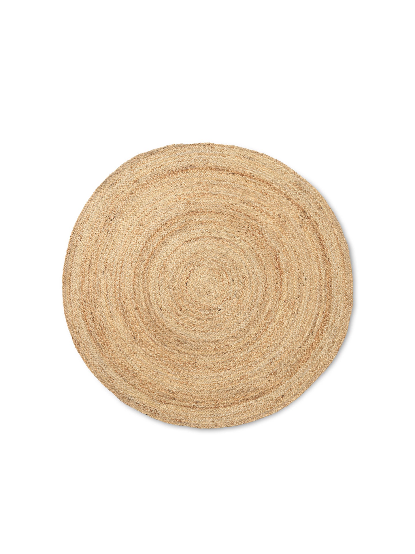 Ferm Living Eternal Round Jute Teppich - Small - Natural