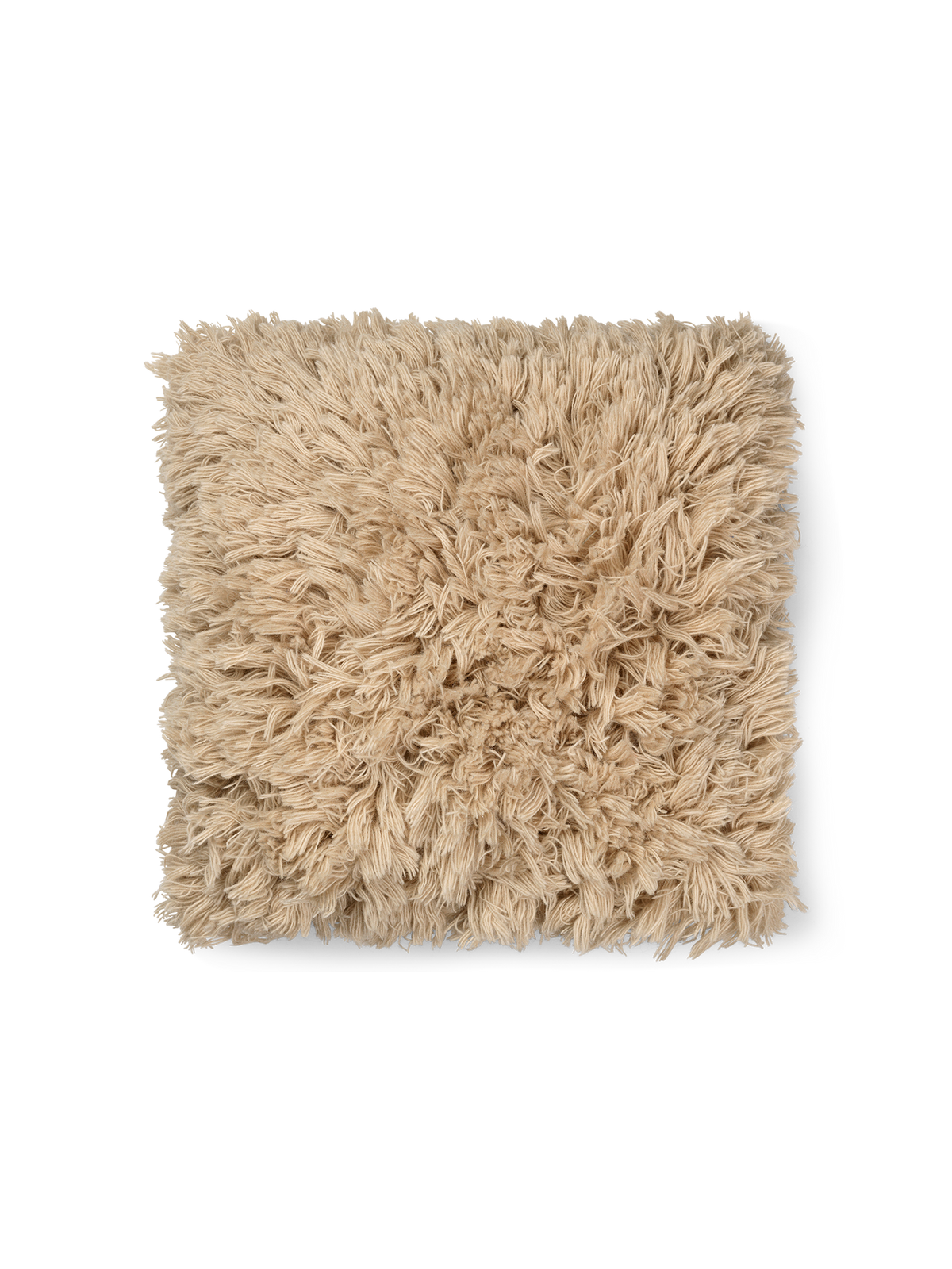 Ferm Living Meadow High Pile Couverture d'oreiller - Sable clair