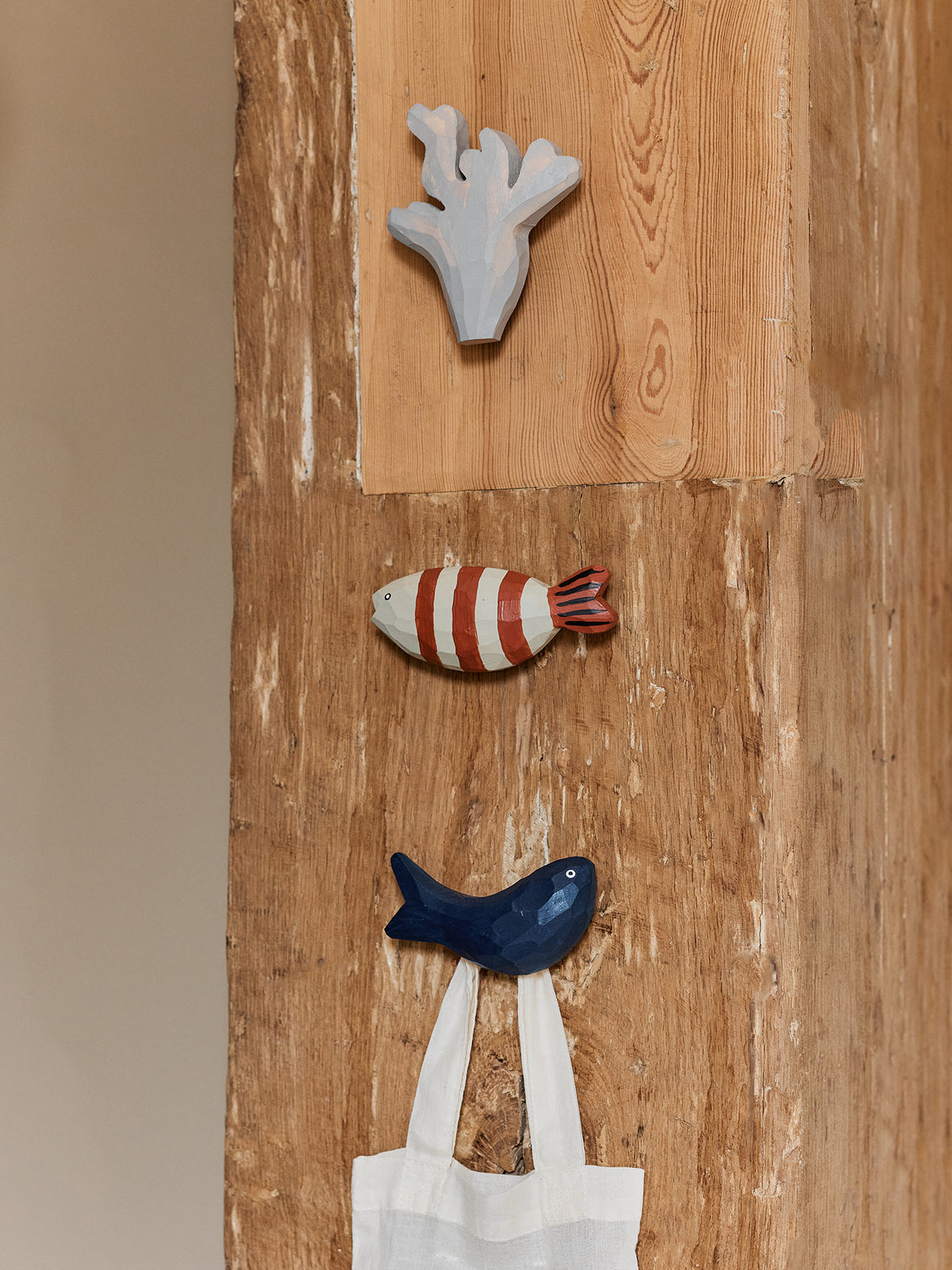 Ferm Living Harbour Hook - Fish - Deep Navy