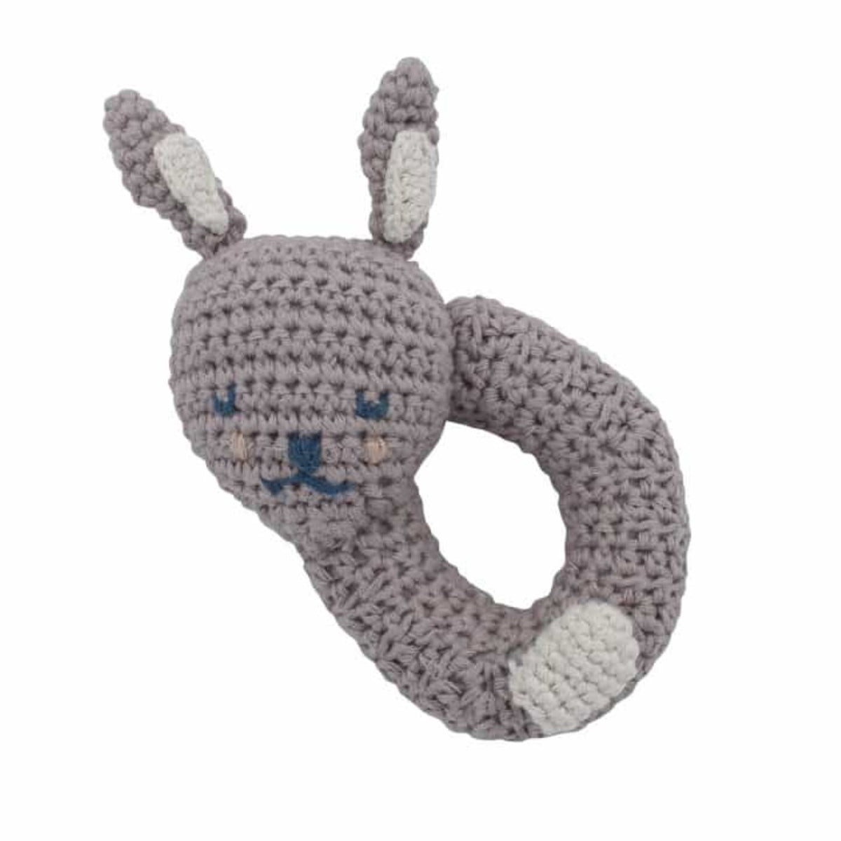 Sebra Hochet à crochet, Bluebell le lapin morning cloud pink