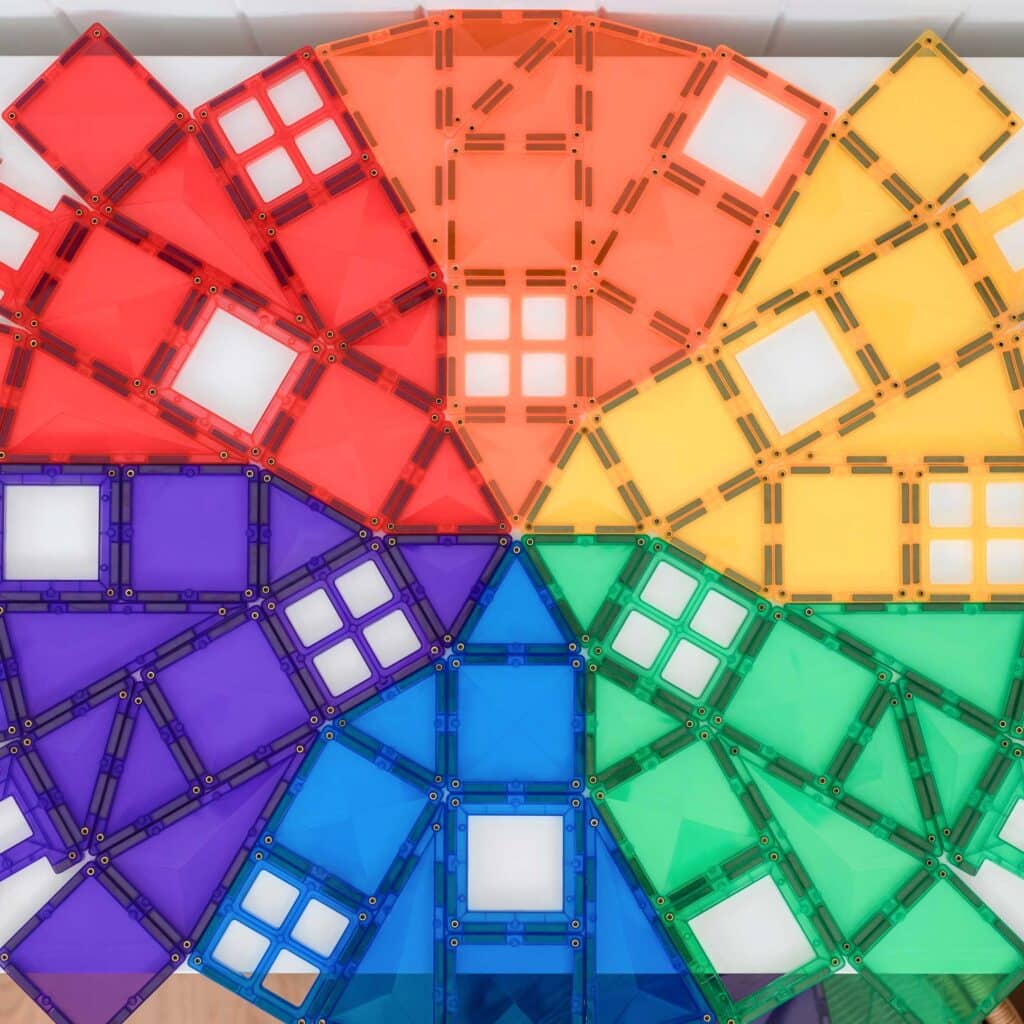 Connetix 212 pièces Rainbow Mega Pack