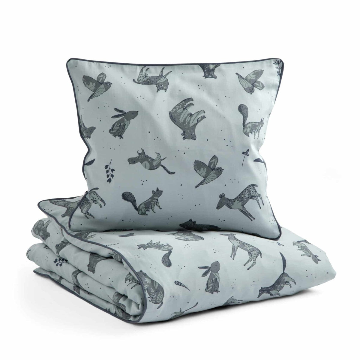 Sebra, linge de lit, Junior Hazy Blue