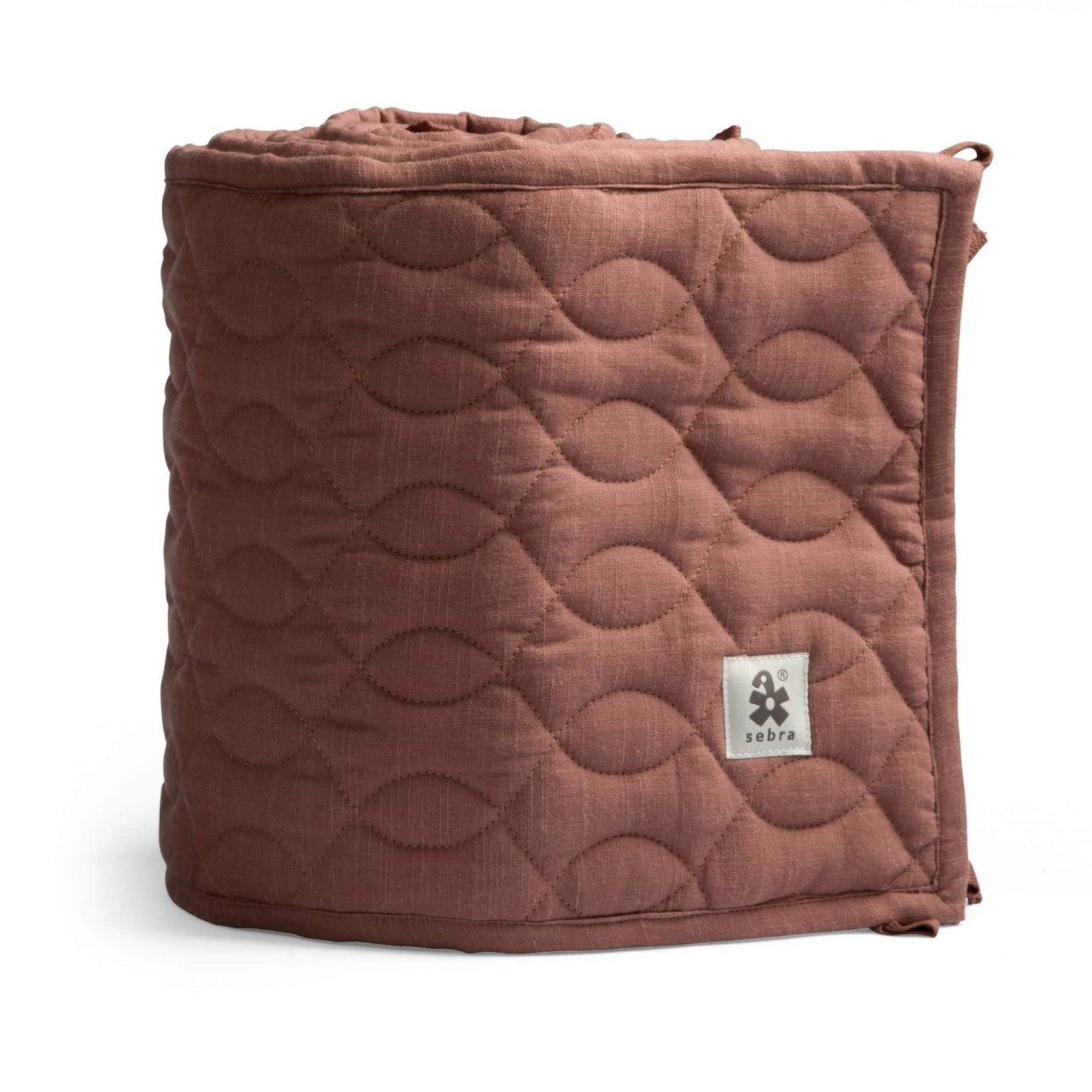 Sebra Gestepptes Bettnestchen Burgundy Red