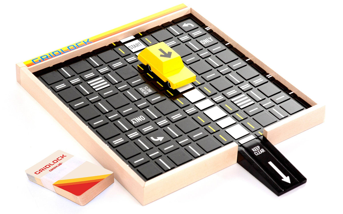 GRIDLOCK Puzzle-Spielbrett