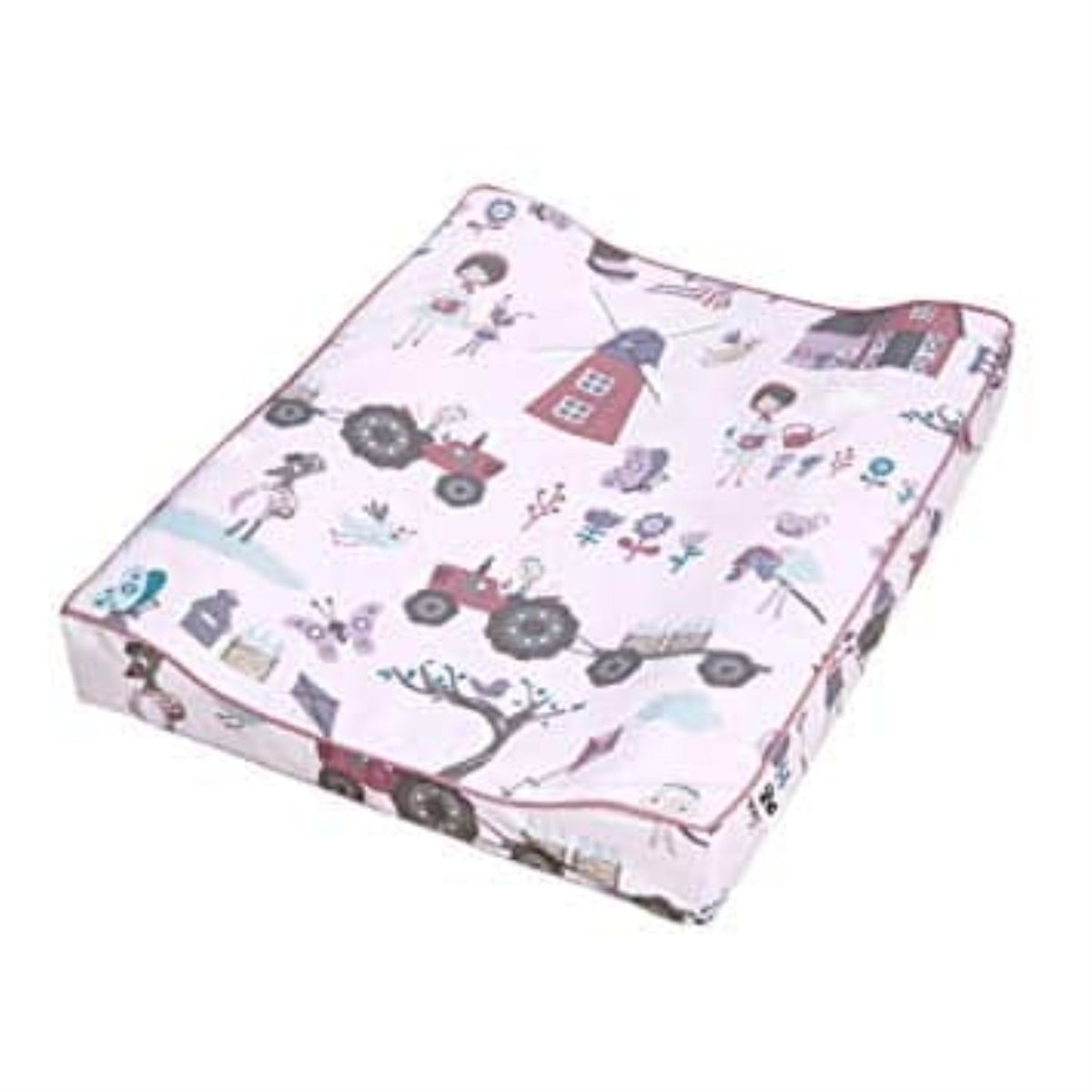 Sebra changing mat farm print