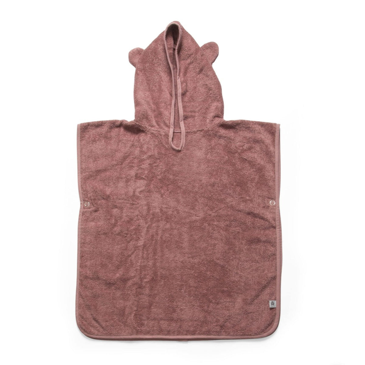 Sebra Poncho en éponge, Milo l'ourson Blossom Pink
