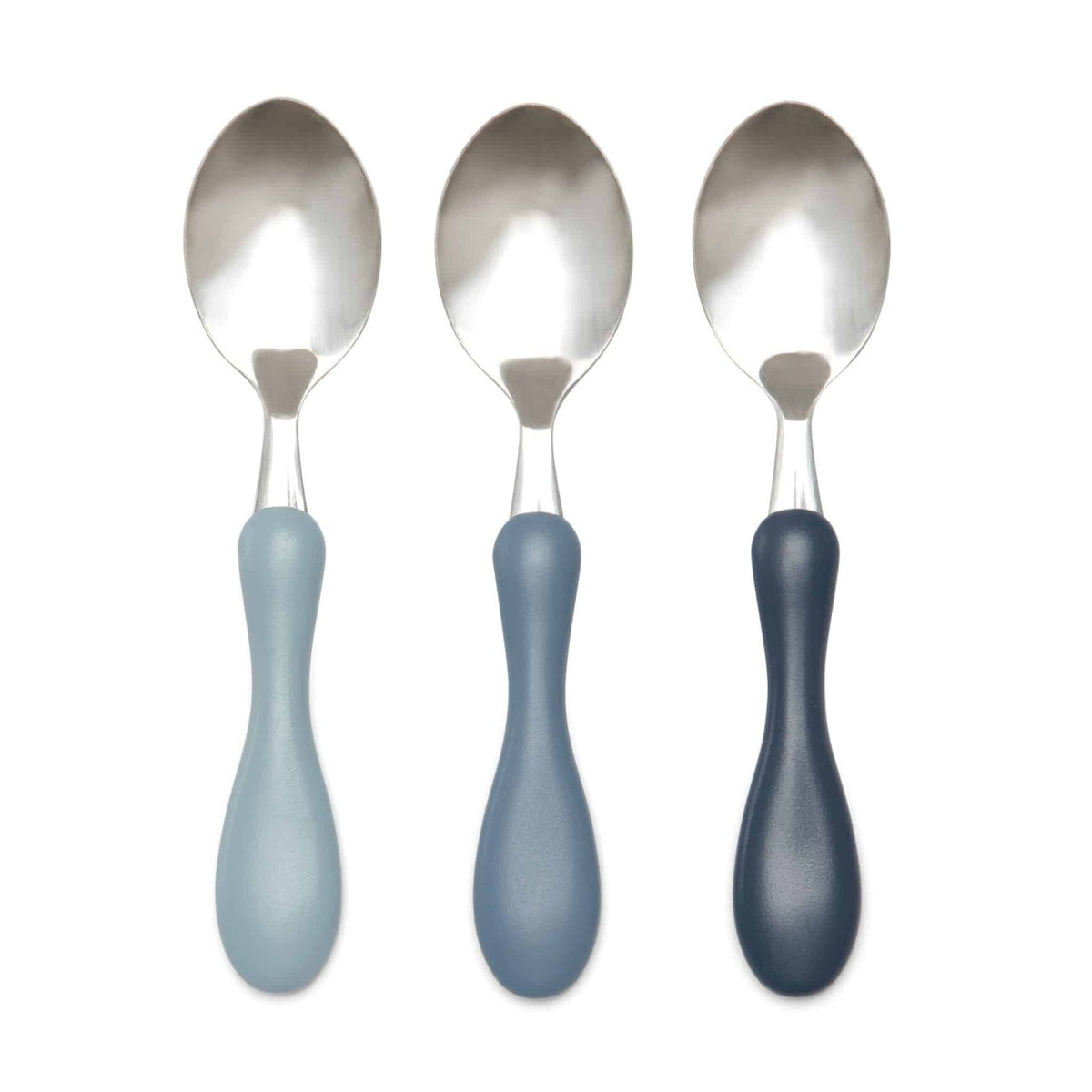 Set di 3 cucchiai Sebra blu polvere