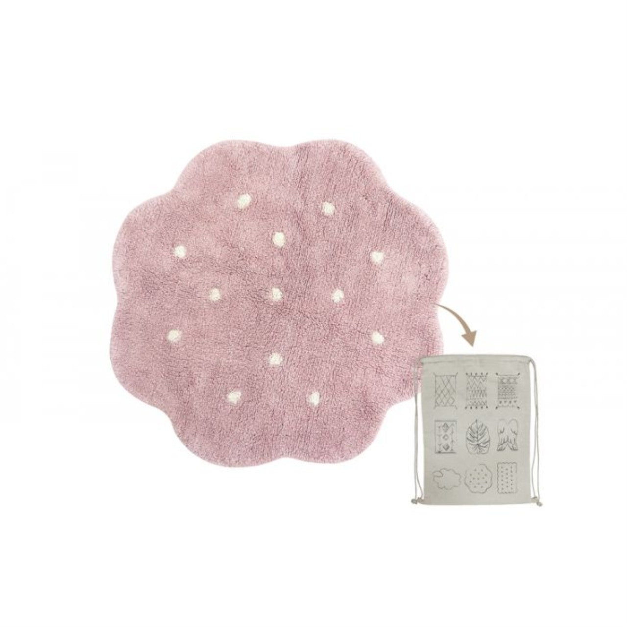 Lorena Canals Mini Biscuit rug