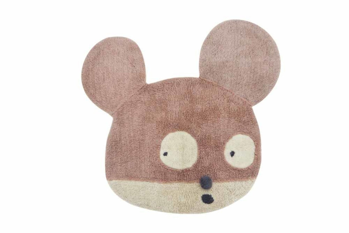 Lorena Canals Woolable Miss Mighty Mouse rug