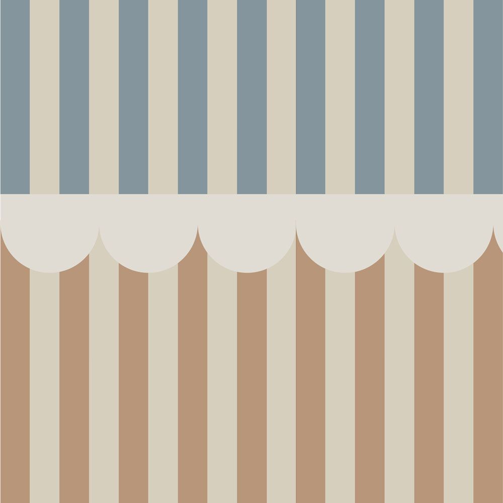 Dekornik wallpaper Simple Rustic Classic Light stripes 50 x 280