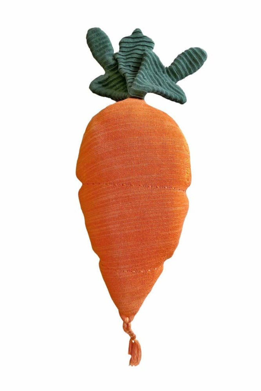 Lorena Canals Coussin tricoté Cathy the Carrot