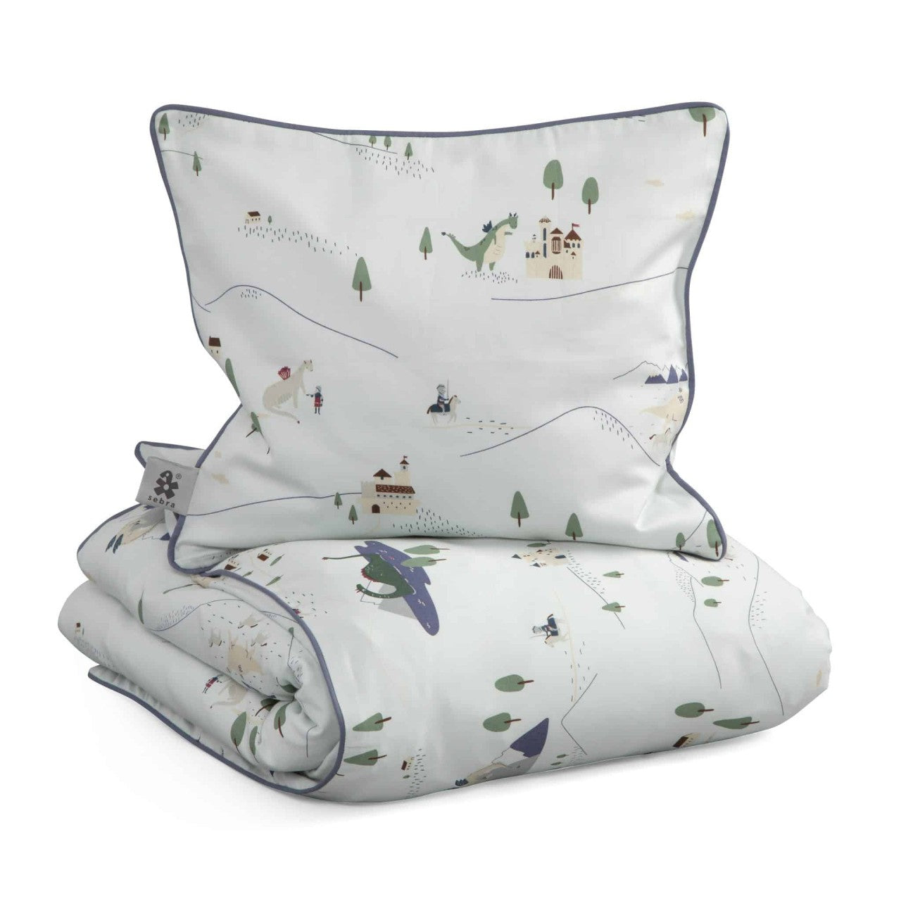 Biancheria da letto Sebra, bambino, stampa Dragon Tales