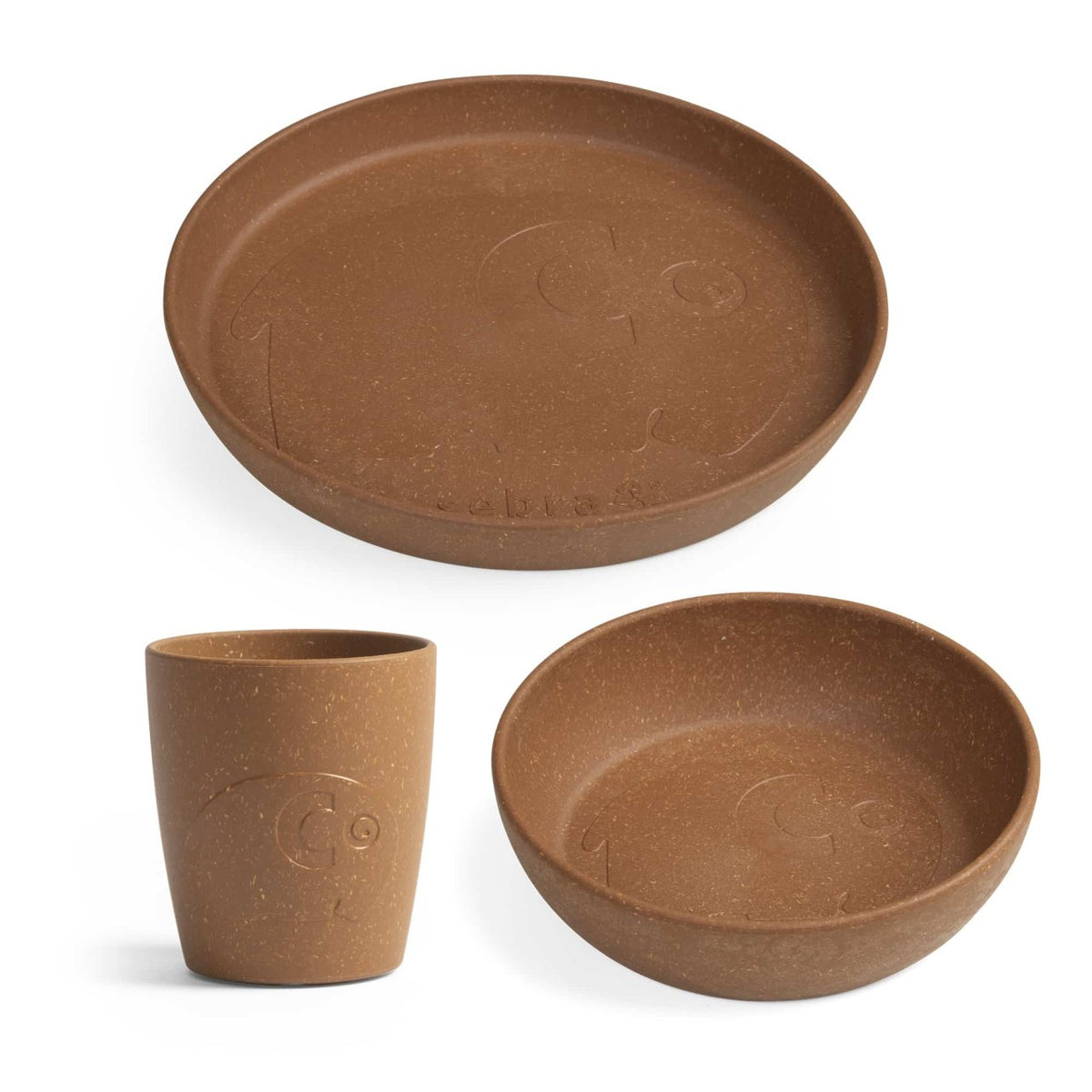 Sebra MUMS, tableware set plate, bowl and cup
