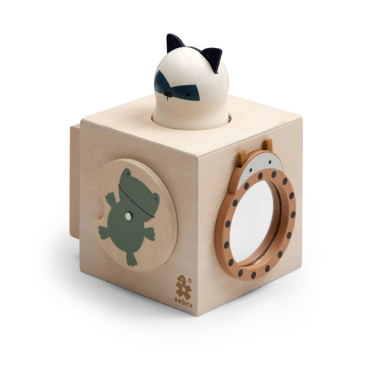 Sebra wooden explorer cube