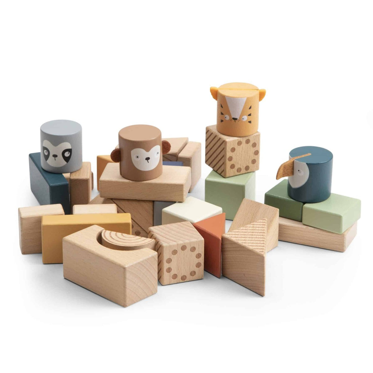 Sebra cubes de découverte en bois