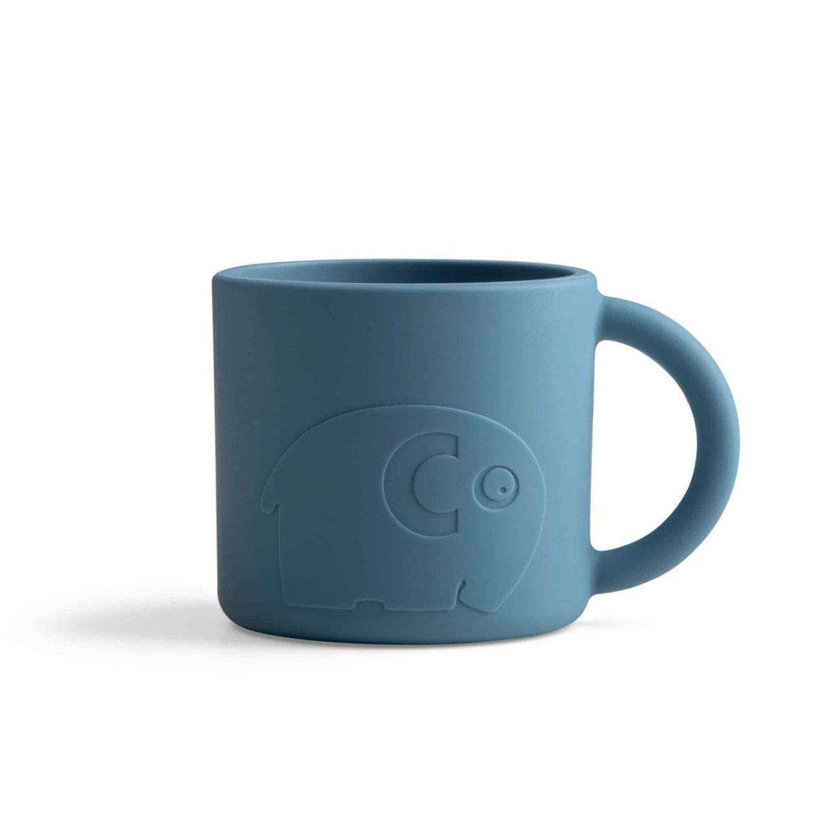 Sebra Silicone Cup Elephant Vintage Blue
