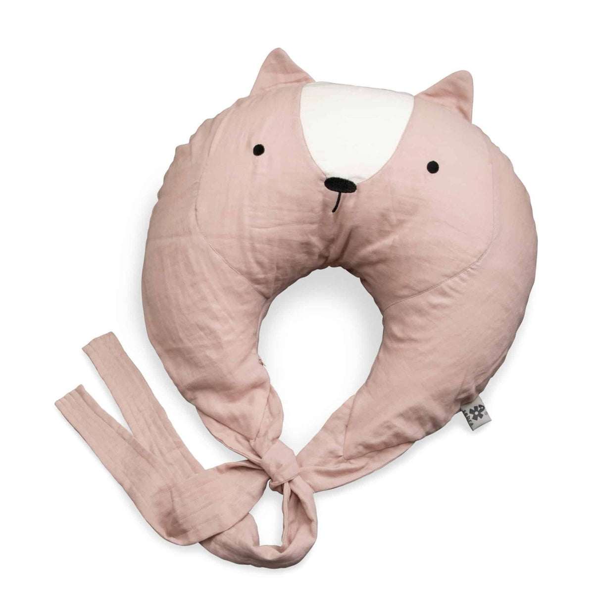 Sebra nursing pillow, Zappy the squirrel