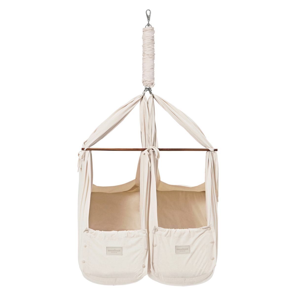 Moonboon twin spring cradle Nature