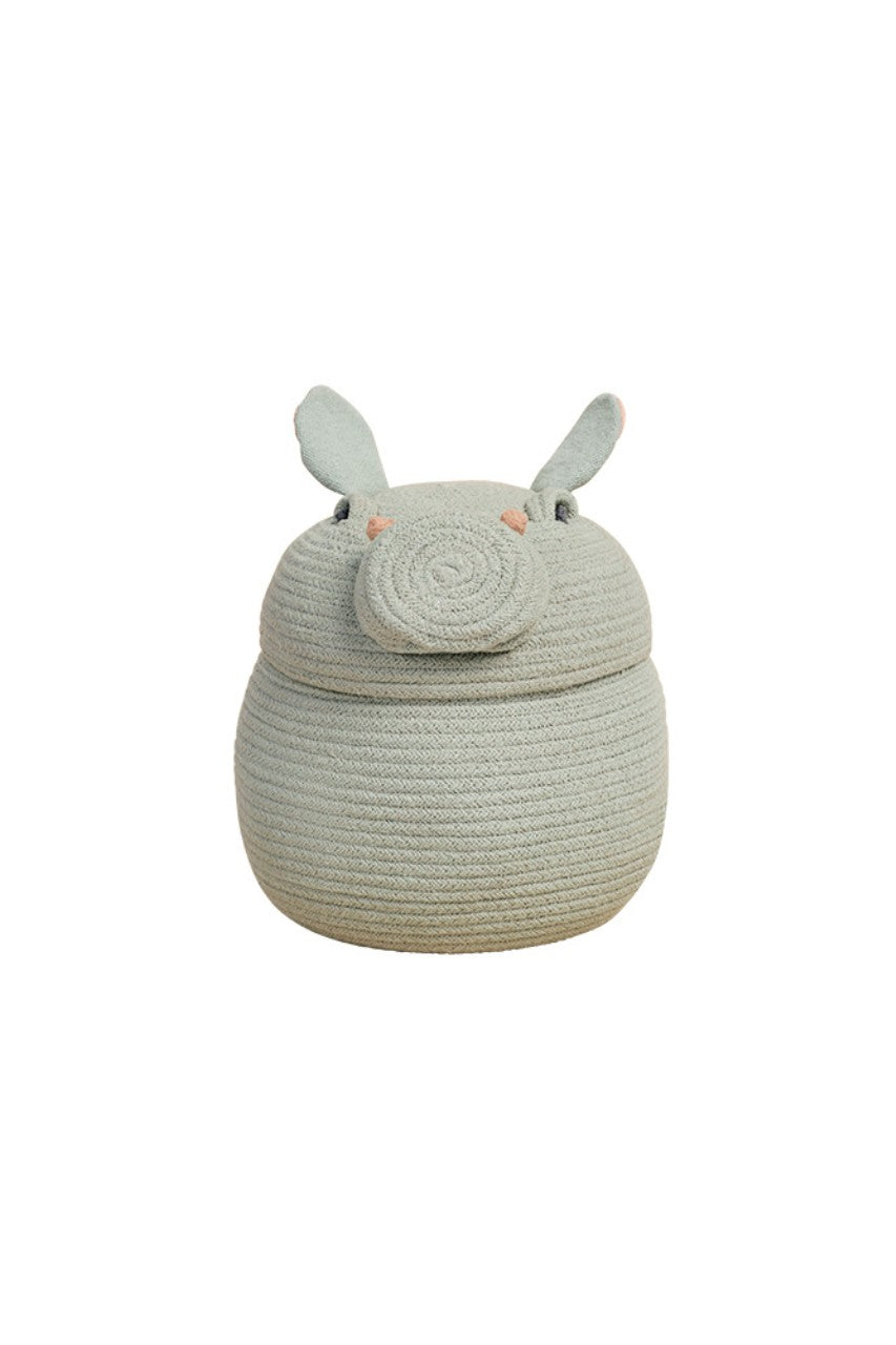 Lorena Canals basket Henry the Hippo