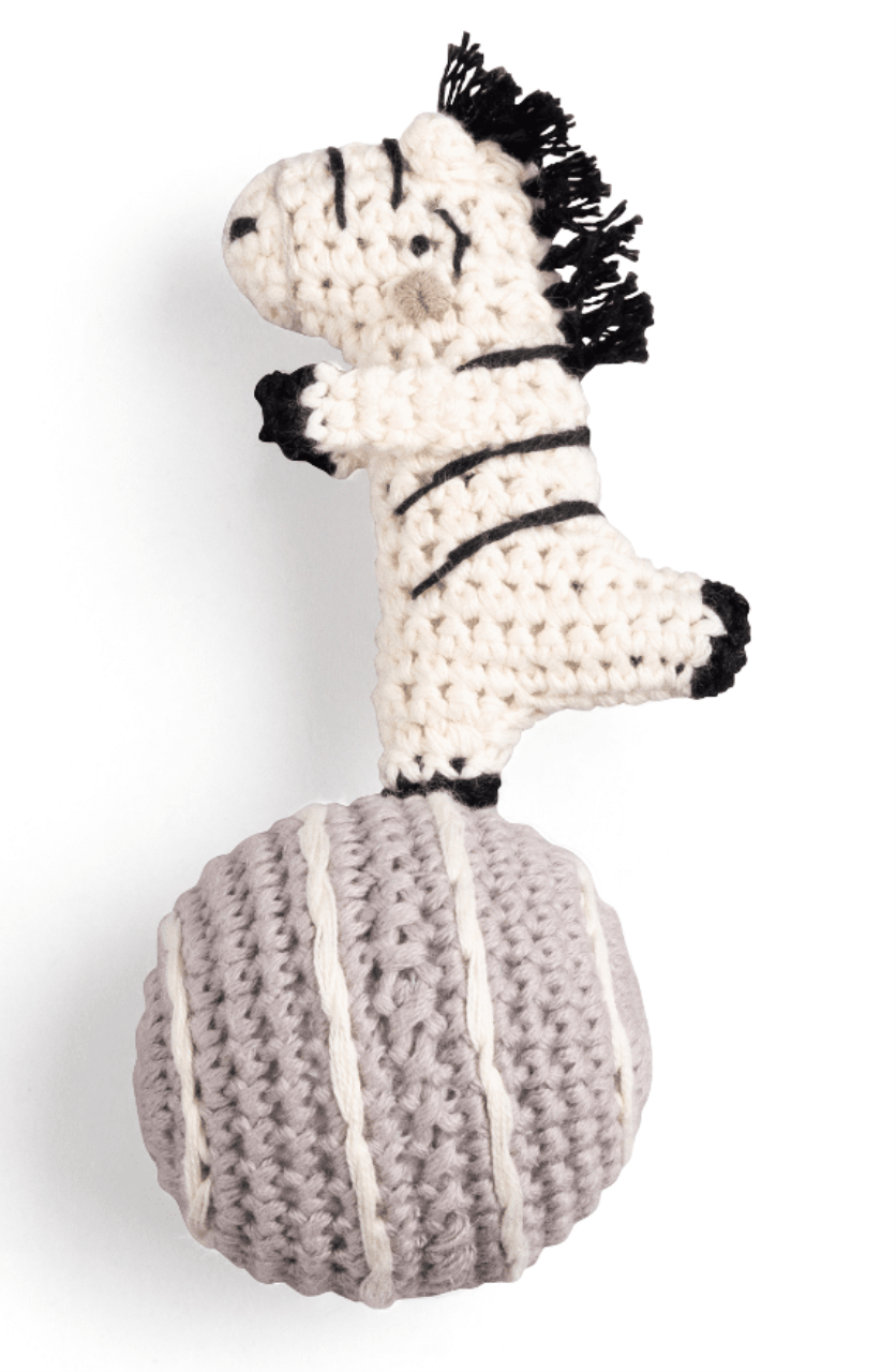 Sebra Häkel-Rassel, Zebra
