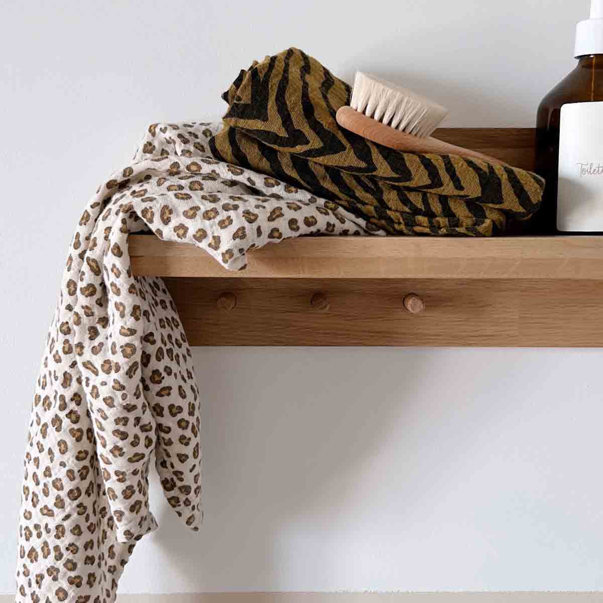 Rose in April Bianca Mini Nuschi Leopard Beige