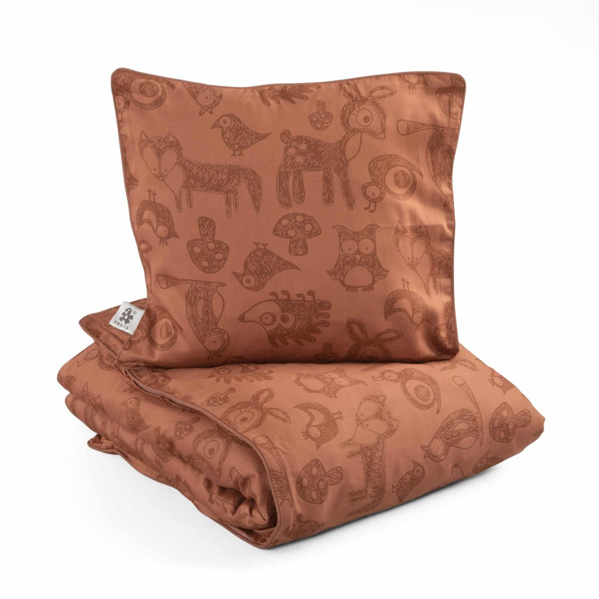 Sebra bedding, Junior Dark Amber