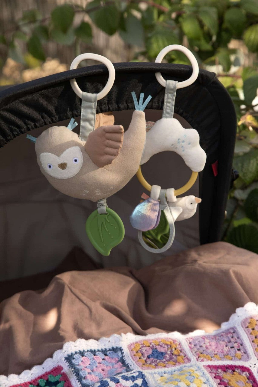 Sebra activity toy, Blinky the owl