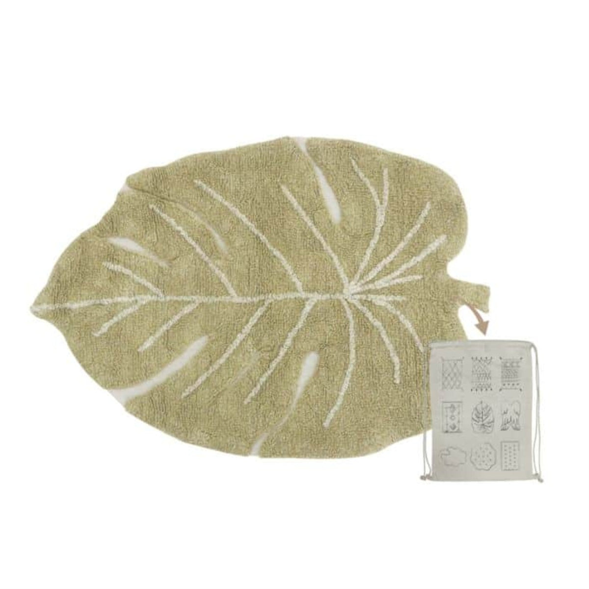 Lorena Canals Teppich Mini Monstera