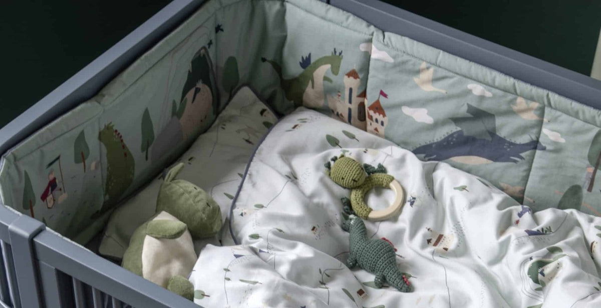 Sebra linge de lit, bébé, imprimé Dragon Tales