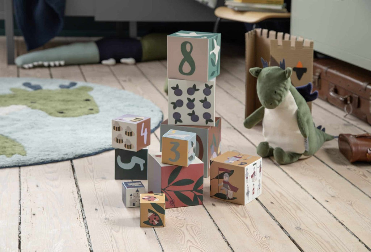 Sebra stacking blocks Pixie/Dragon, FSC Mix 10pcs