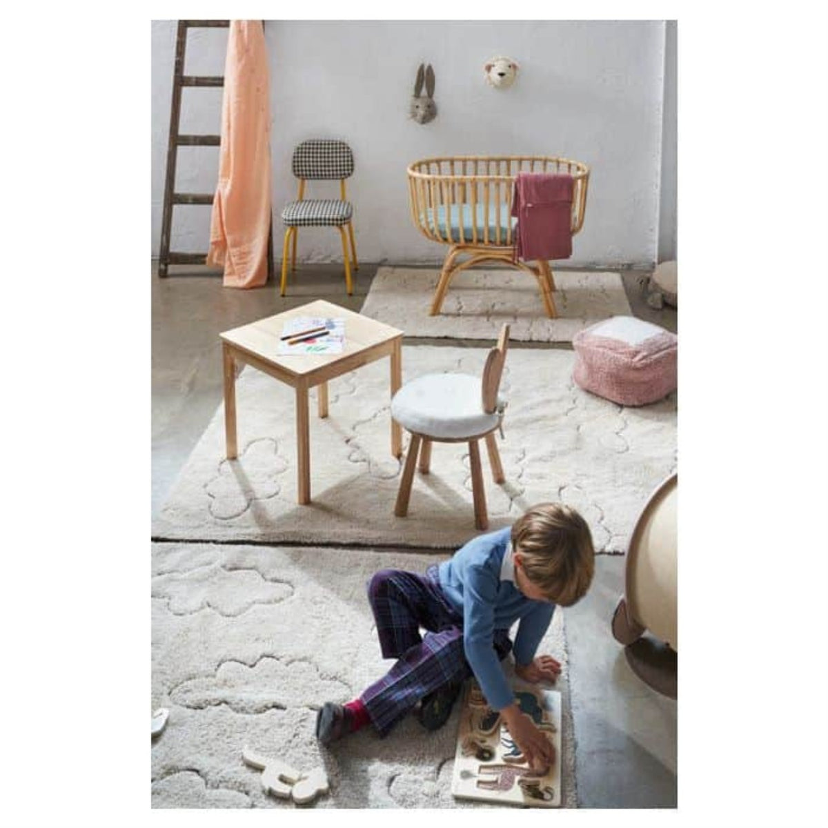 Lorena Canals Tapis RugCycled Clouds