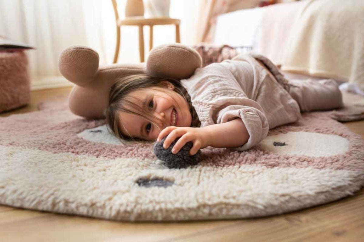Lorena Canals Woolable Miss Mighty Mouse rug