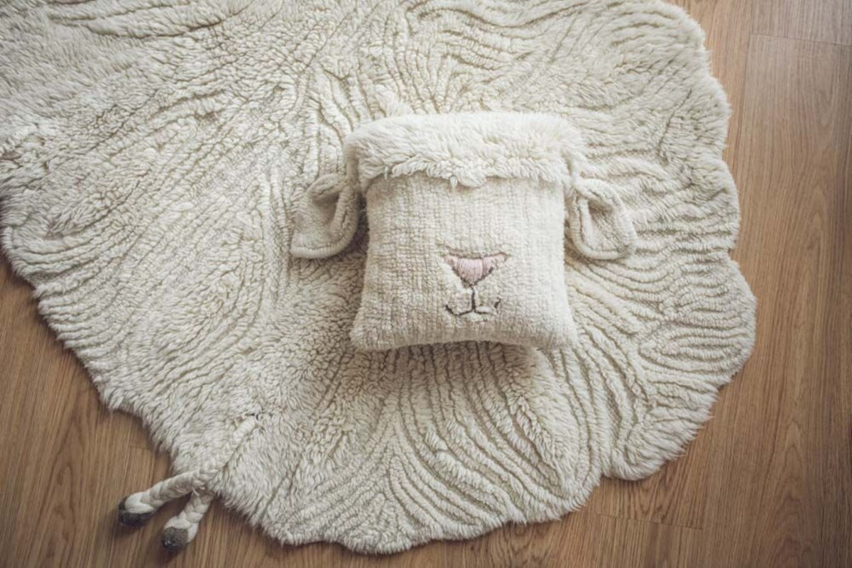 Lorena Canals Coussin Woolable Pink Nose Sheep