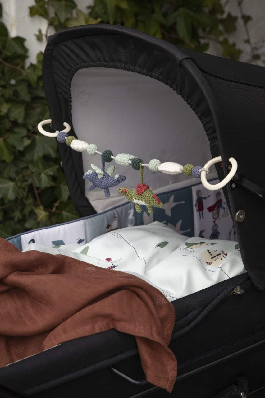 Sebra linge de lit, bébé, imprimé Dragon Tales