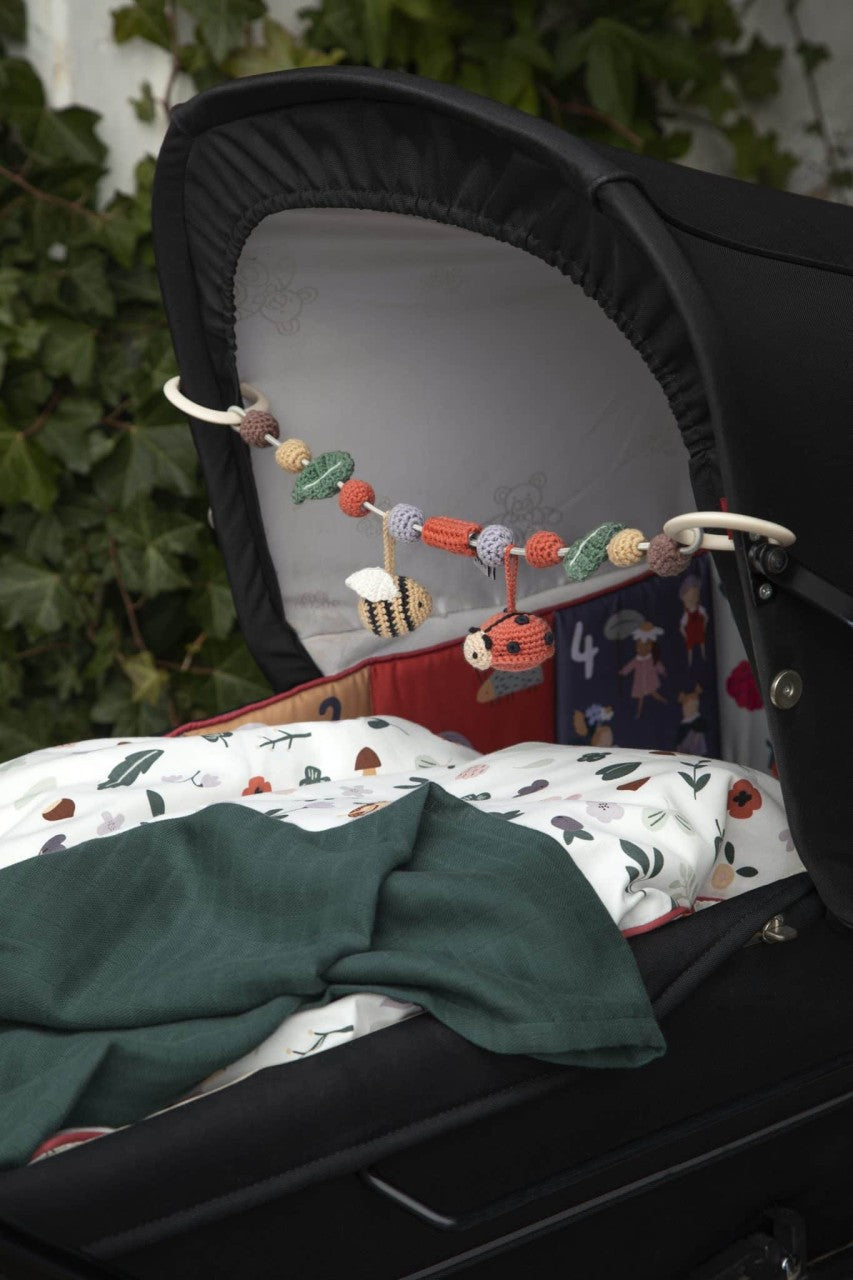 Sebra bedding, baby, print Pixie Land