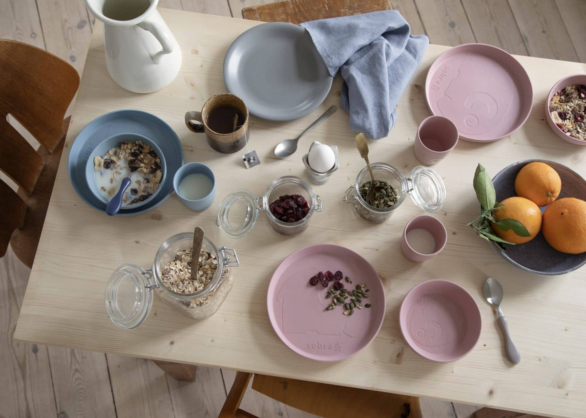 Sebra MUMS, tableware set plate, bowl and cup