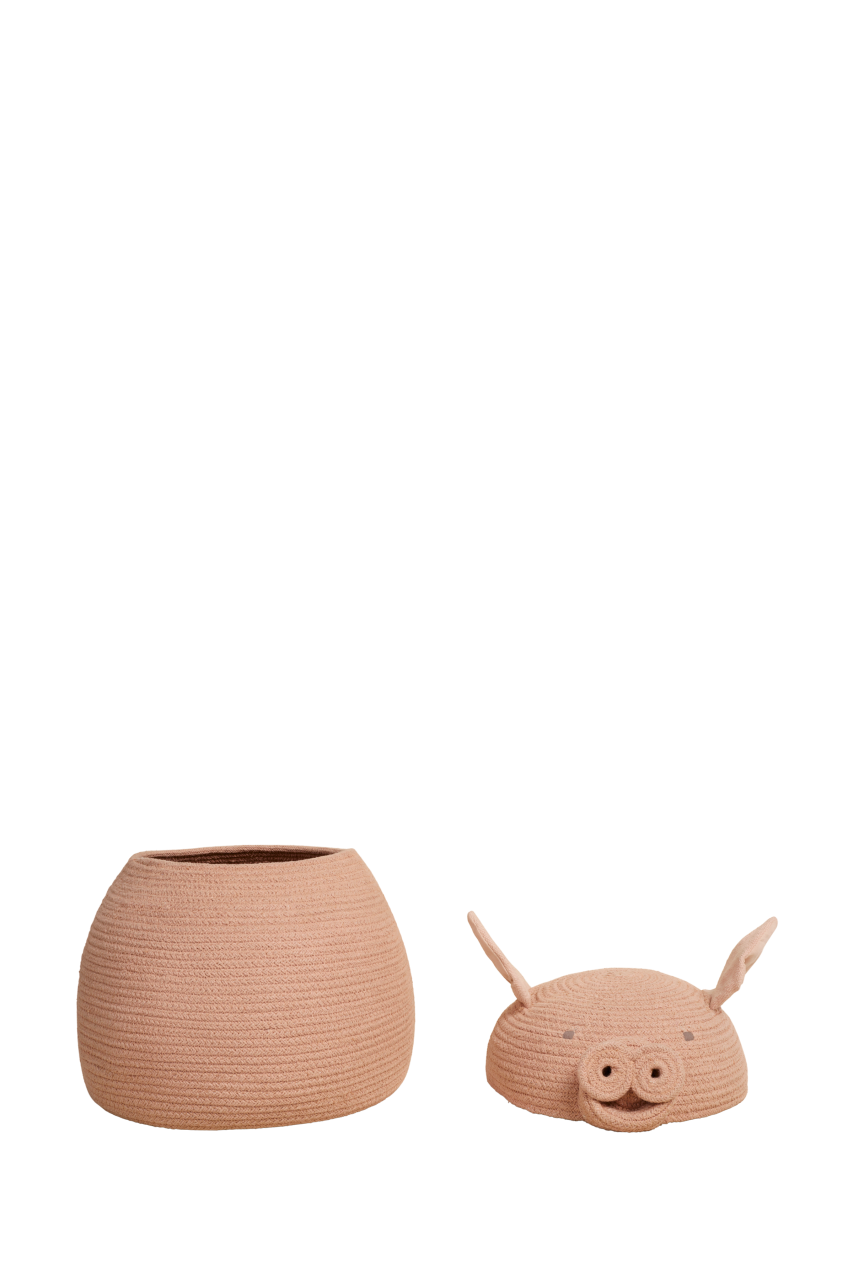 Lorena Canals Korb Peggy the Pig