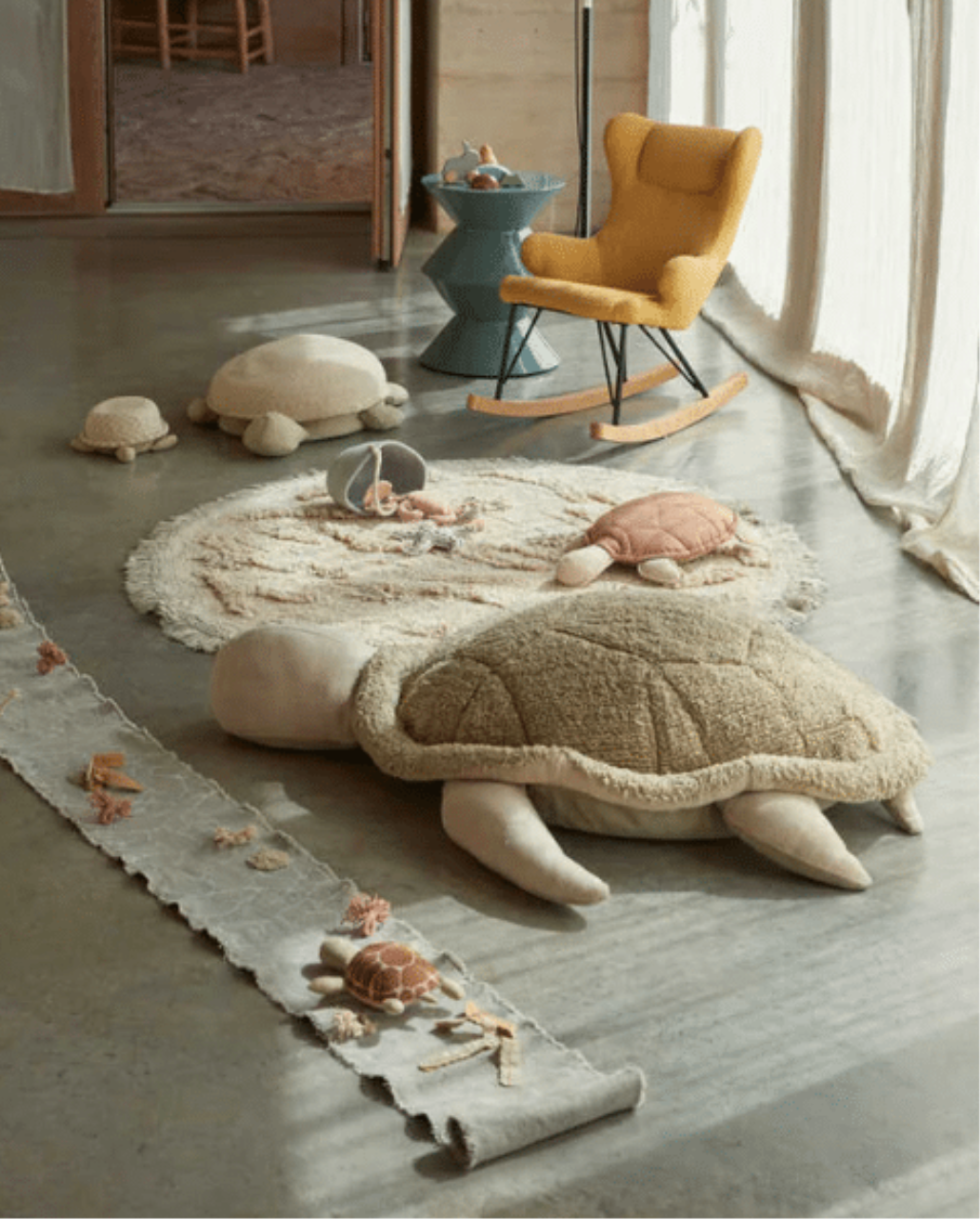 Lorena Canals Corbeille Baby Turtle