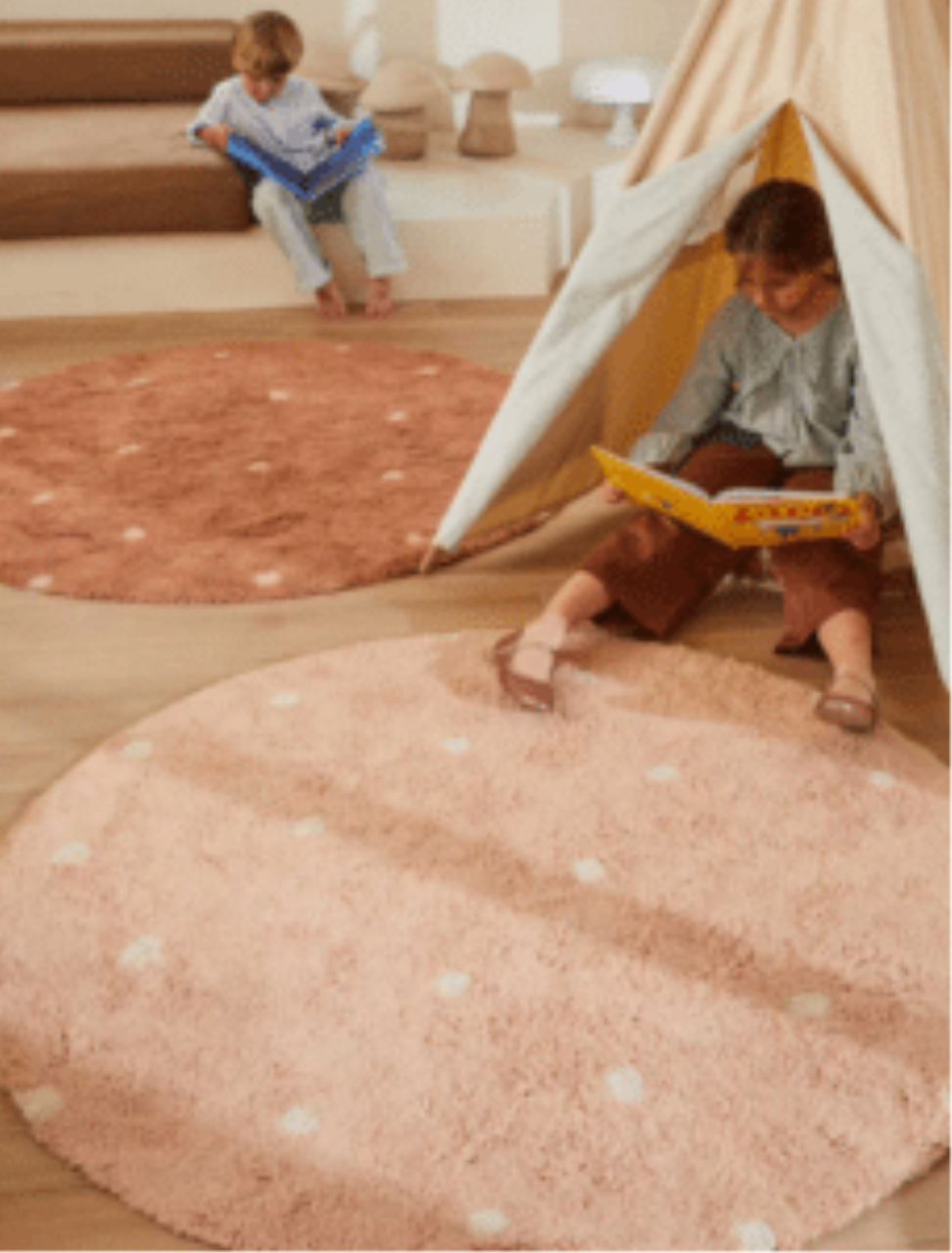 Lorena Canals Round Dot rug