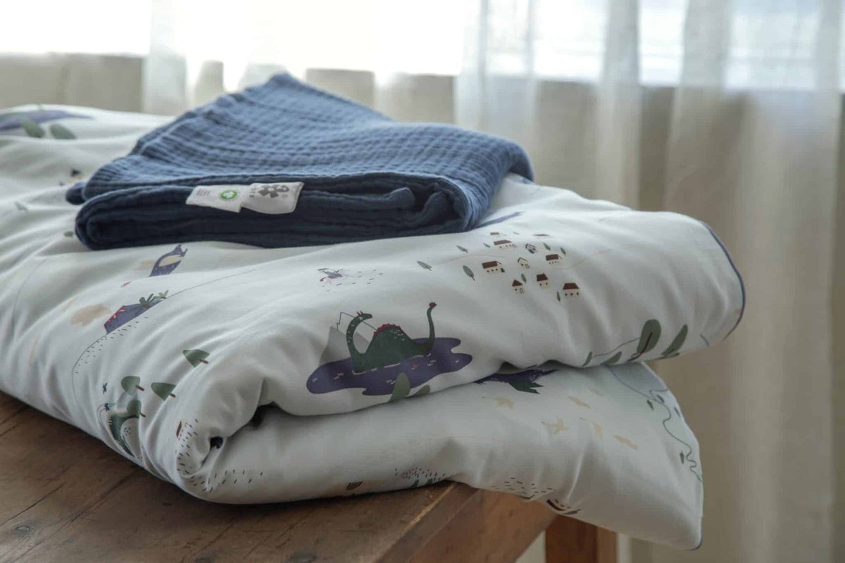 Sebra linge de lit, bébé, imprimé Dragon Tales